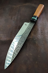 JN Coltello da Cucina-Chef fatto a mano CCJ28a